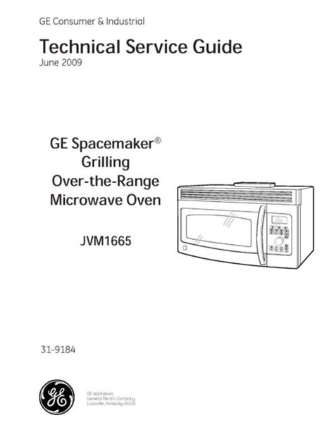 ge convection oven manual